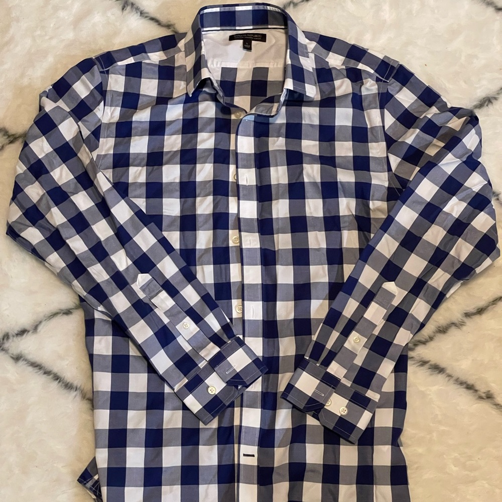 Banana Republic Non-iron tailored slim fit shirt